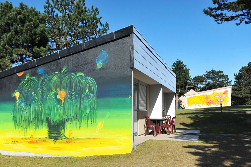 Bienvenue dans notre village à thème  street art !