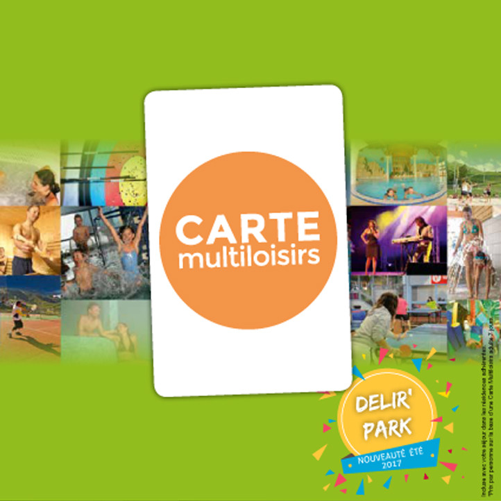 carte multiloisirs residence vacances les menuires