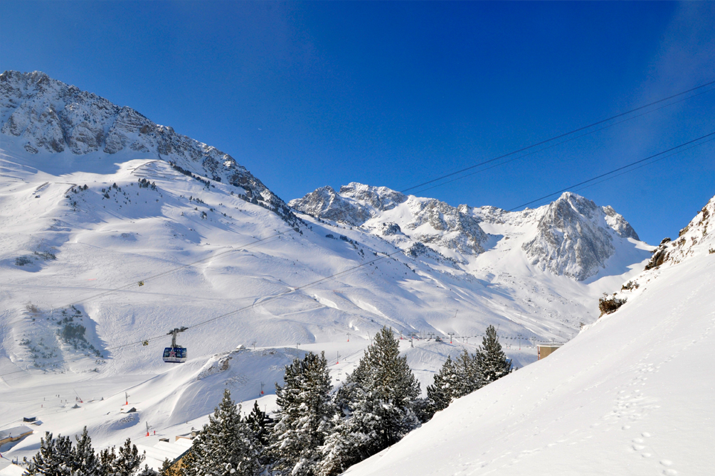 vacances montagne la mongie neige