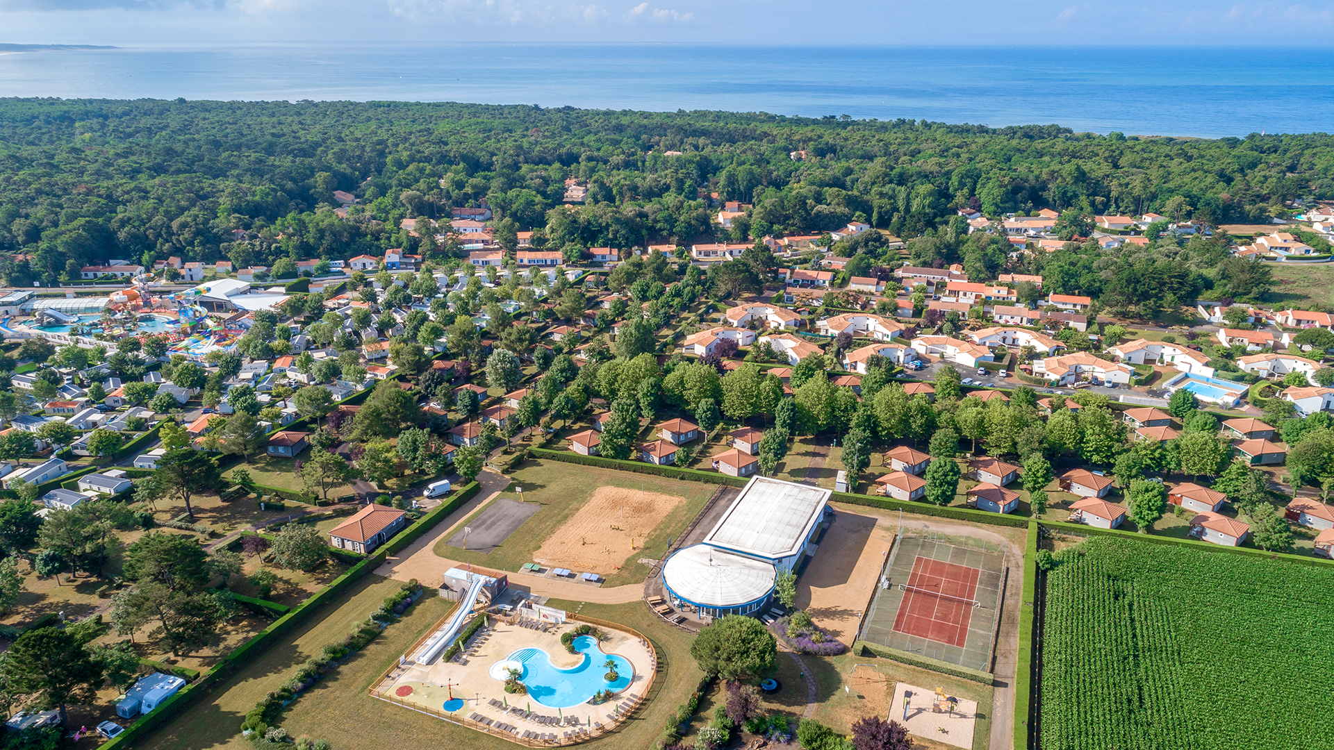vendee ocean camping vacances piscine