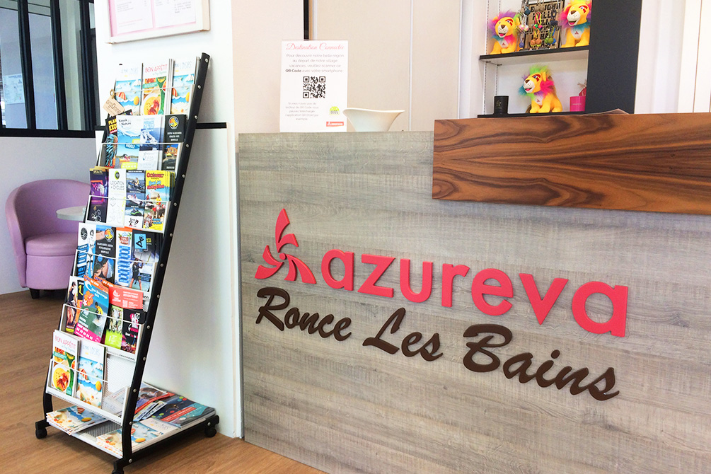 hotel club vacances ronce les bains accueil reception