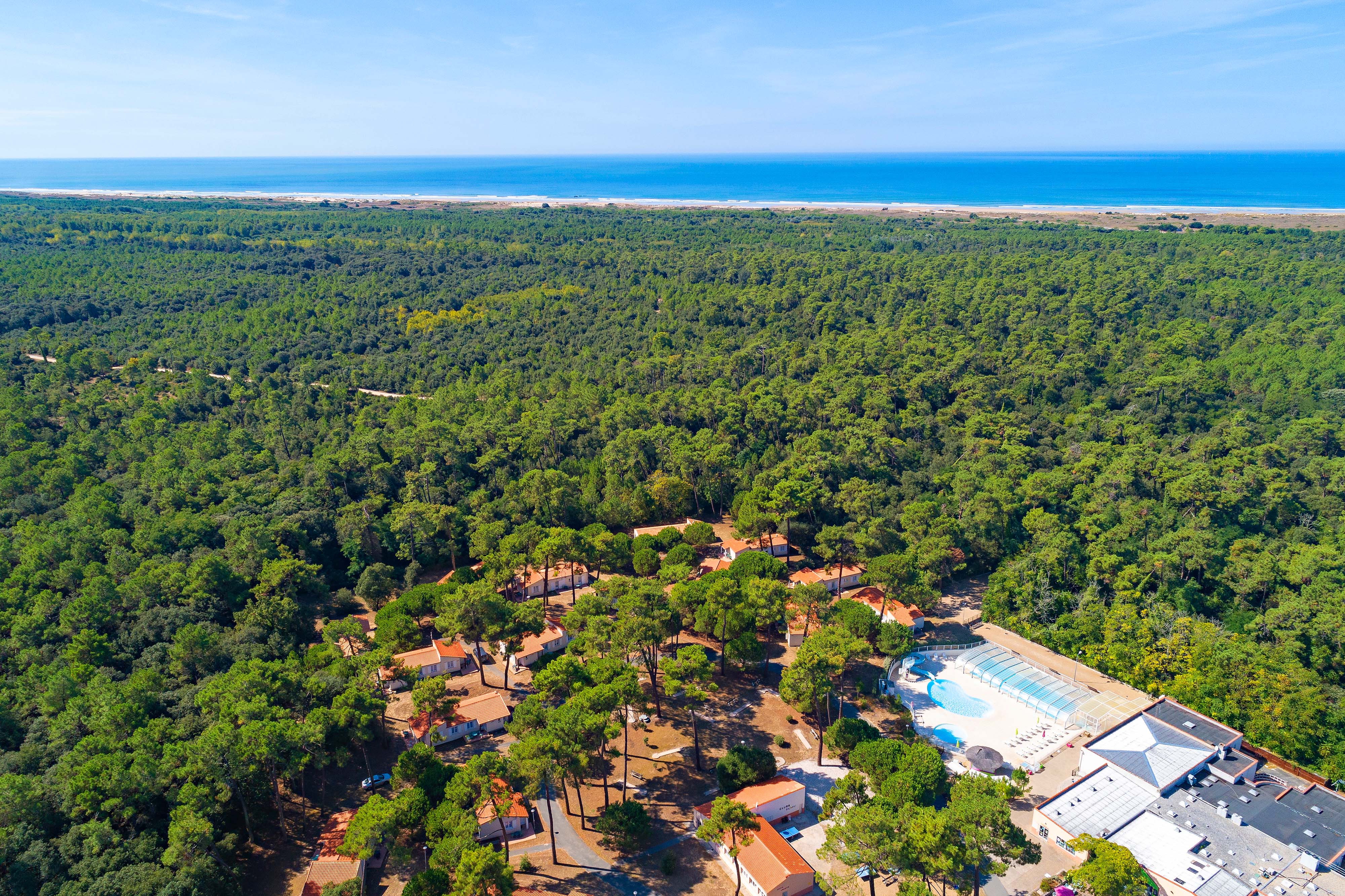 destination vacances azureva oleron vue aerienne