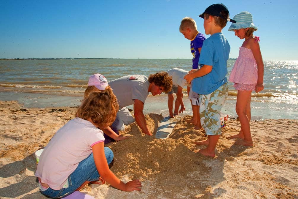 plage en famille camping azureva fouras 