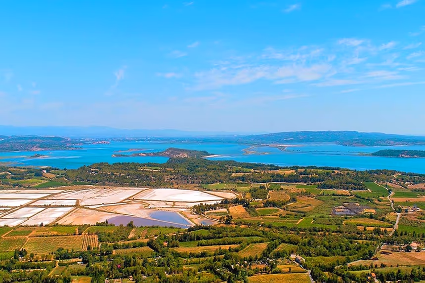 bages sigean avec le camping azureva de sigean 