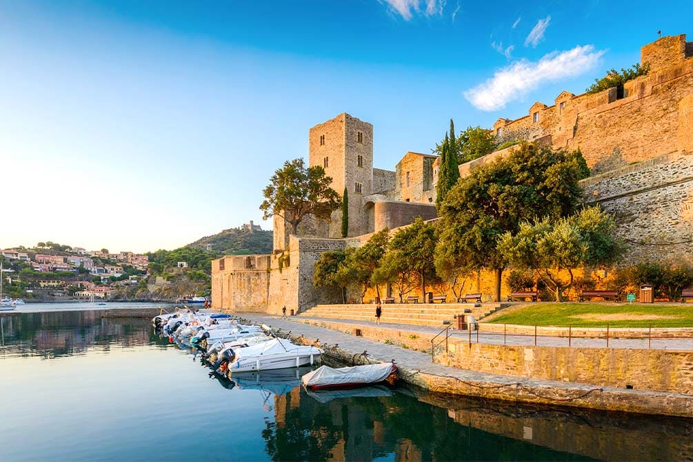 visite collioure village vacances argeles sur mer  