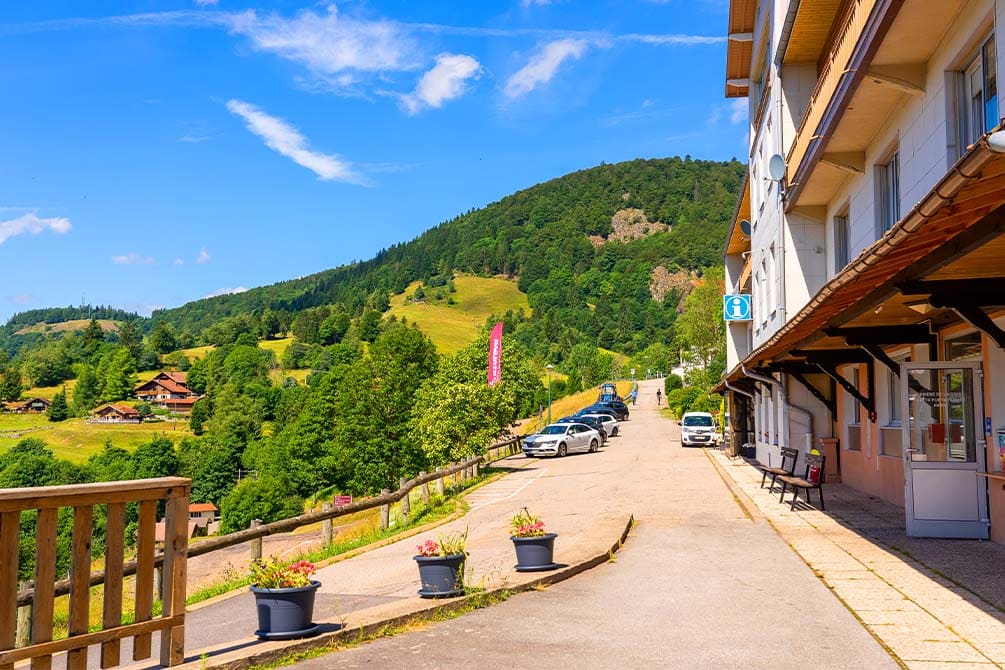 la reception du village vacances azureva bussang 