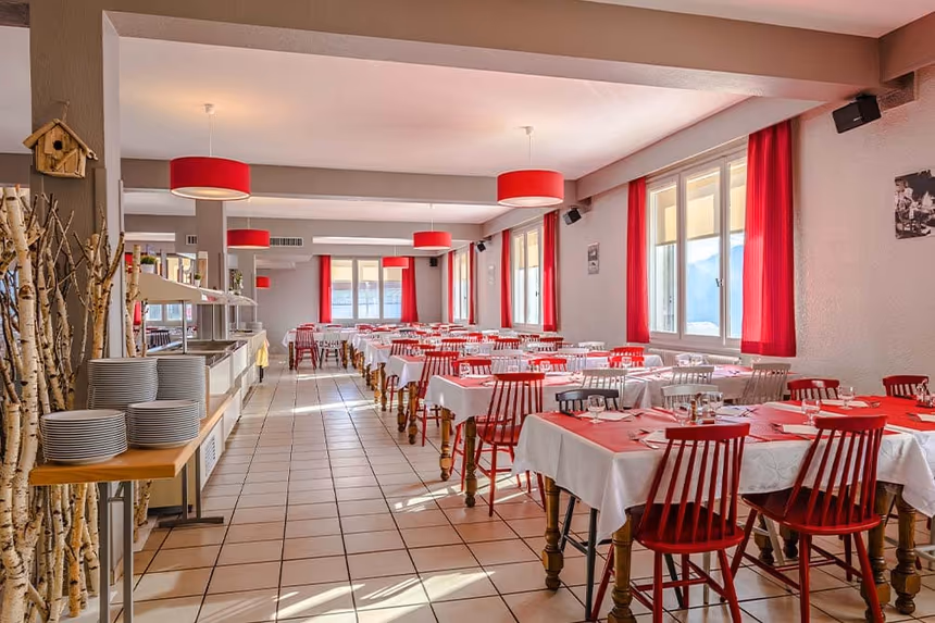 le restaurant montagne du village vacances azureva bussang  