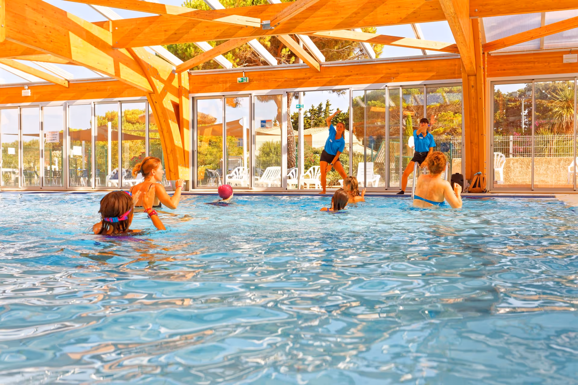 la piscine du village vacances azureva au cap d'agde 