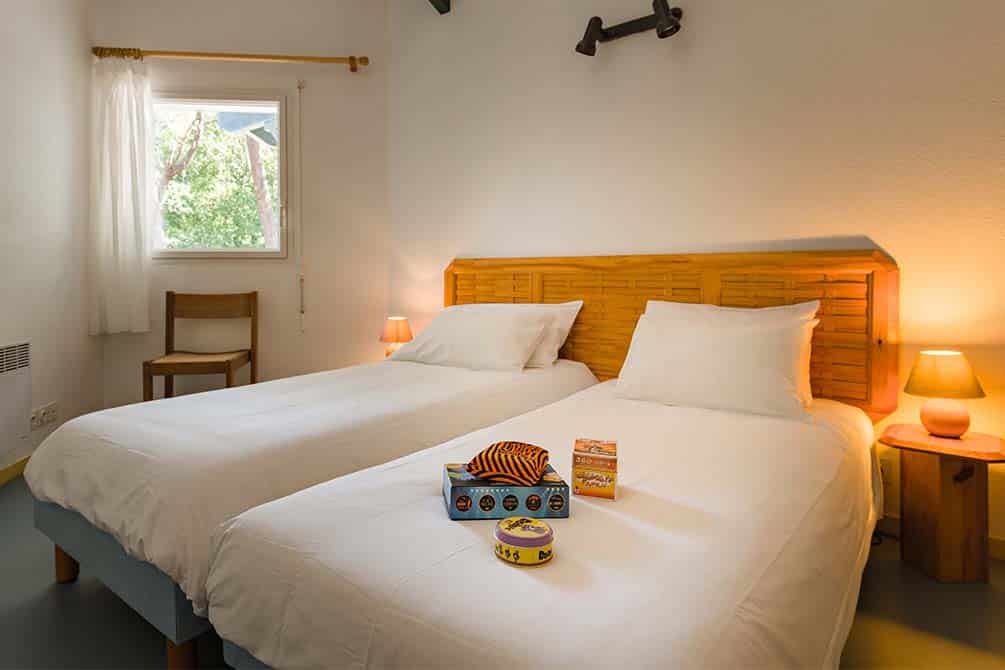 votre chambre twin au village vacances azureva a lacanau 