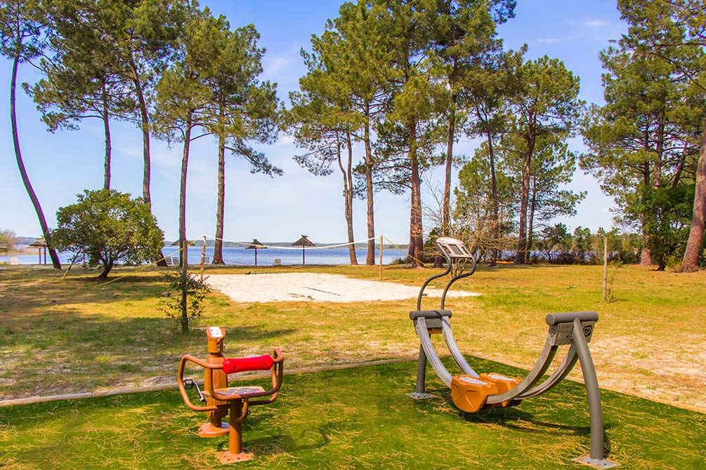 du sport en pleine de nature au au village vacances azureva a lacanau 