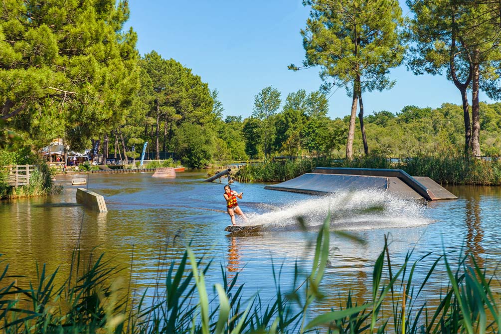 du wakeboard au village vacances azureva a lacanau 