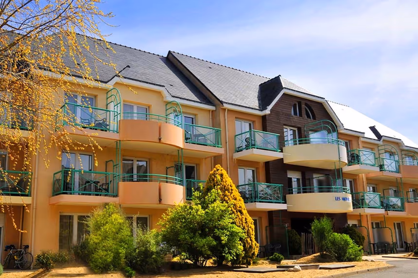 hebergement du village vacances azureva pornichet baie de la baule 