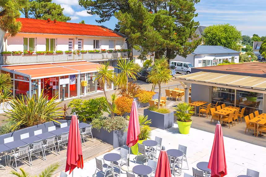 la terrasse du village vacances azureva pornichet baie de la baule 