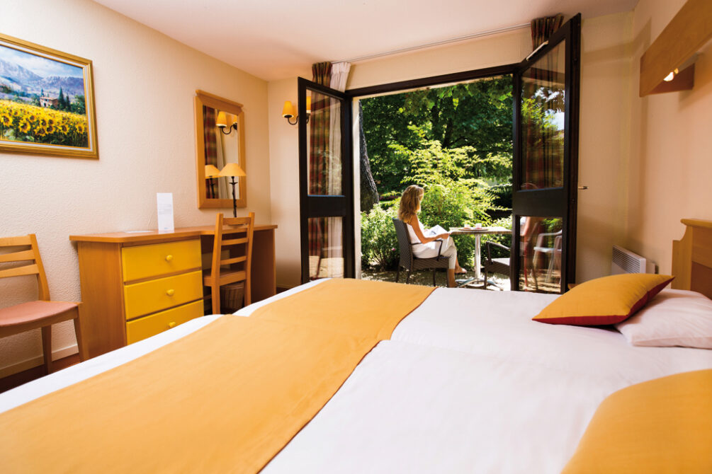 vue chambre sur extérieur