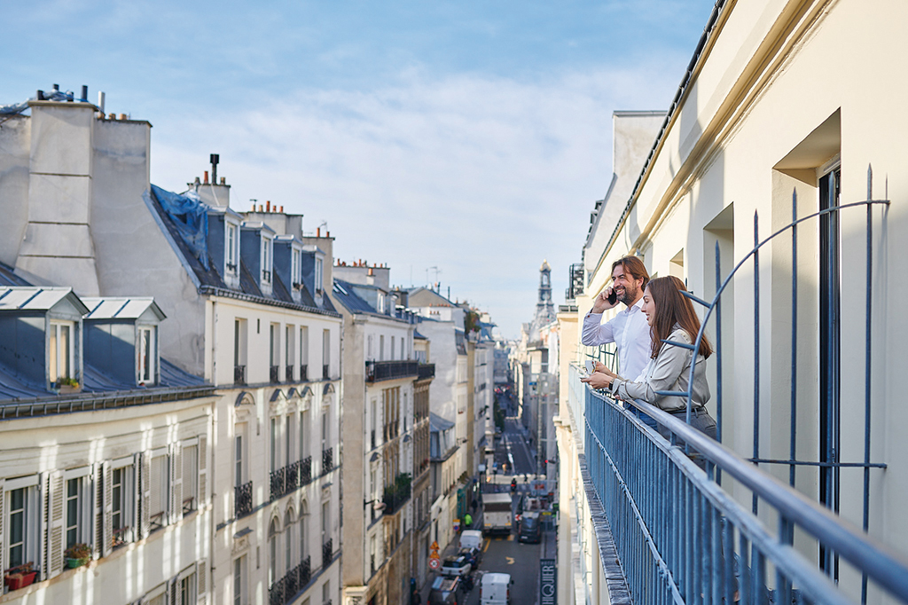 vue parisienne 