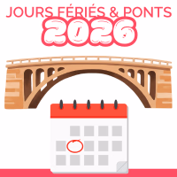 jours feries ponts 2026