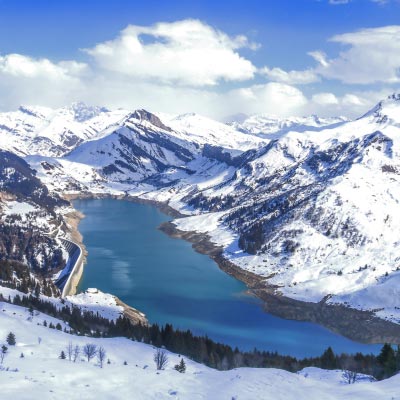 lac roselend Areches-Beaufort