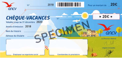 specimen cheque vacances ancv classic