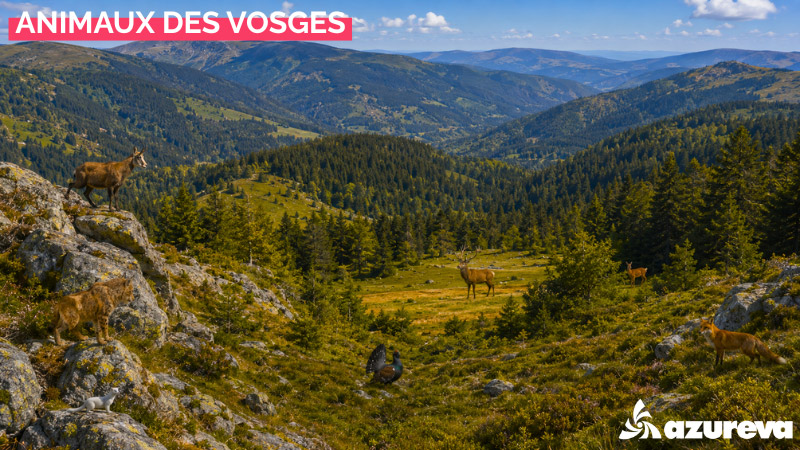 animaux des vosges